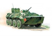 Российский бронетранспортер БТР-80 Сборная модель 1/35 Звезда 3558