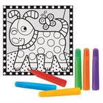 ALEX Набор Раскрась картинку на холсте Песик