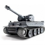 Радиоуправляемый танк Tiger I 1:16 пневмо пушка дым звук металлические гусеницы и шестерни Heng Long 3818-1 PRO