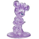3D Crystal Puzzle головоломка Минни Маус сиреневый