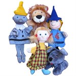 Кукольный театр Волшебник изумрудного города Перчаточные мягкие игрушки 5 персонажей, Тайга