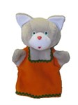 Домашний кукольный театр Перчаточная кукла Кошка 22 см