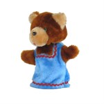 Домашний кукольный театр Перчаточная кукла Медведица 22 см