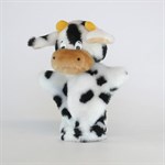 Домашний кукольный театр Перчаточная кукла Корова 22 см Тайга