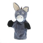 Домашний кукольный театр Перчаточная кукла Ослик 22 см