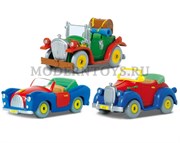 Машинка металлическая коллекционная Motorama Disney Гуфи Микки Дональд 1:64