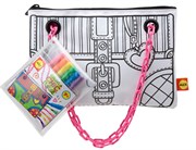 Набор для творчества Раскрась сумку клатч ШИК с фломастерами Alex 503C