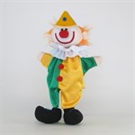 Домашний кукольный театр Перчаточная кукла Клоун 22 см