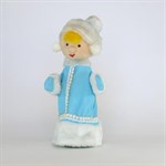 Домашний кукольный театр Перчаточная кукла Снегурочка 22 см