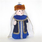 Домашний кукольный театр Перчаточная кукла Боярыня Царица 22 см
