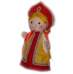 Домашний кукольный театр Перчаточная кукла Василиса Премудрая 22 см