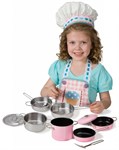 Игрушечная посуда ALEX Большой подарочный набор Все для маленькой хозяйки 38 предметов