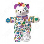 Игрушка для раскрашивания Раскрась Мишку с фломастерами ALEX