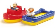 AQUAPLAY Игровой набор игрушки для воды Акваплей Буксир и баржа с фигурками 227 в упаковке