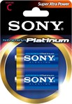 Батарейка C SONY LR14-2BL Stamina Platinum Super Alkaline 2 шт.