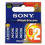 Батарейка AAA AM4-M6X2A SONY Stamina Plus 8 шт.