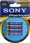 Батарейка AAA SONY LR03-6BL Stamina Platinum Super Xtra Power 4 шт.