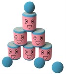 Игрушка городки 6 банок SafSof