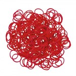 Плетение браслетов из резиночек Rainbow Loom Набор резиночек и С-клипс Красные Red Рейнбоу Лум