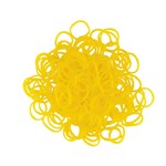 Плетение браслетов из резиночек Rainbow Loom Набор резиночек и С-клипс Желтые Jelly Amarillo Рейнбоу Лум