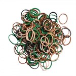 Плетение браслетов из резиночек Rainbow Loom Набор резинок и С-клипс Камуфляж Camouflage Рейнбоу Лум