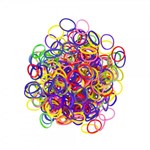 Плетение браслетов из резиночек Rainbow Loom Набор резиночек и С-клипс Микс Jelly Рейнбоу Лум
