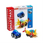Магнитный конструктор SmartMax Bondibon Специальный набор машинка Пип и самолетик Пит