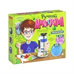 Ручной микроскоп для изучения окружающего мира и насекомых набор для сборки модели Французские опыты Науки с Буки Bondibon BB1545