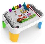 Стол для рисования и набор восковых фигурных мелков Block Crayon для малышей 10 мелков