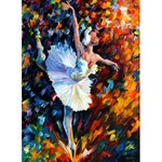 Картина с алмазными стразами на холсте Арабеск