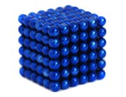 NEOCUBE Магнитный конструктор НЕОКУБ 5 мм 216 сфер синий