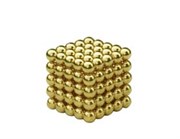 NEOCUBE Магнитный конструктор НЕОКУБ 5 мм 125 сфер золотой