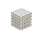 NEOCUBE Магнитный конструктор НЕОКУБ 5 мм 125 сфер серебро