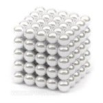 NEOCUBE Магнитный конструктор НЕОКУБ 6 мм 125 сфер серебро