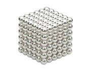 NEOCUBE Магнитный конструктор НЕОКУБ 6 мм 216 сфер серебро
