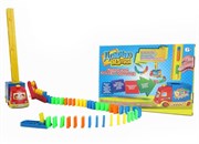 Игра ДоминоМания Auto с машинкой на батарейках 100 элементов