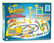 Игра ДоминоМания набор фишек домино и конструкций 192 элемента