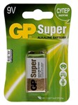 Батарейка 9V GP LR6F22 КРОНА Super Alkaline 9 Вольт
