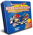 Магнитная игра MACK&ZACK 3 в 1 Шахматы Шашки Нарды