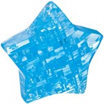 3D Crystal Puzzle головоломка Звезда синяя