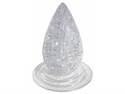 3D Crystal Puzzle головоломка Капля с подсветкой белая