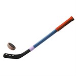 Игрушка Клюшка хоккейная 70 см с шайбой