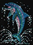 Мозаика из блесток Дельфин Sequin Art KSG