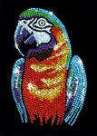 Мозаика из блесток Попугай Sequin Art KSG