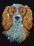Мозаика из блесток Спаниель Sequin Art KSG