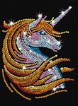 Мозаика из блесток Единорог Sequin Art KSG