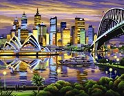 Картина раскраска по номерам Сидней KSG