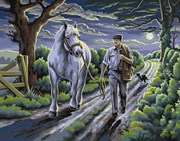 Картина раскраска по номерам Дорога домой KSG