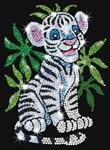 Мозаика из блесток Тигренок Junior Sequin Art KSG