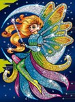 Мозаика из блесток Лунная фея Sequin Art KSG